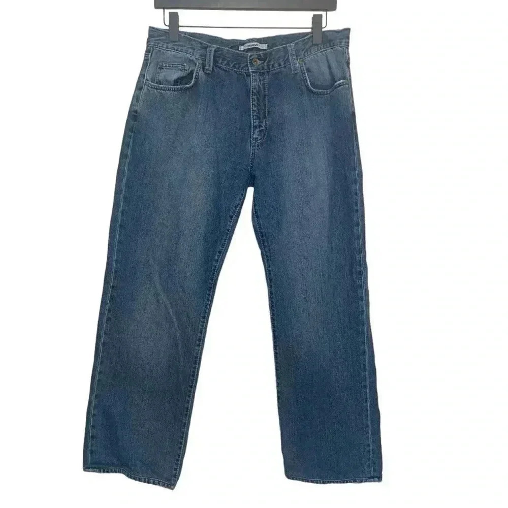 Mavi Mens Marco Jean 38 by 32 low rise, straight leg